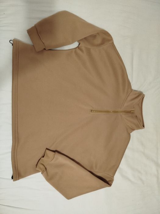 Bluza beżowa oversize