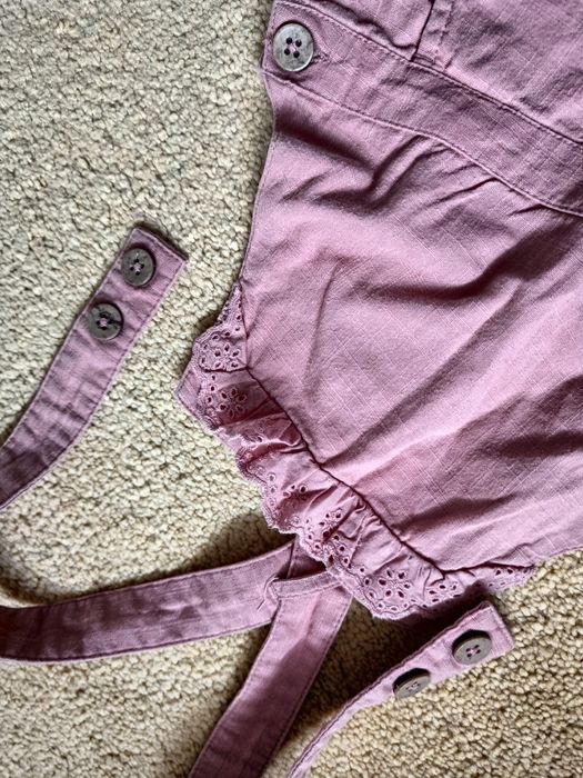 Spodenki ogrodniczki newbie r. 98 jak 104