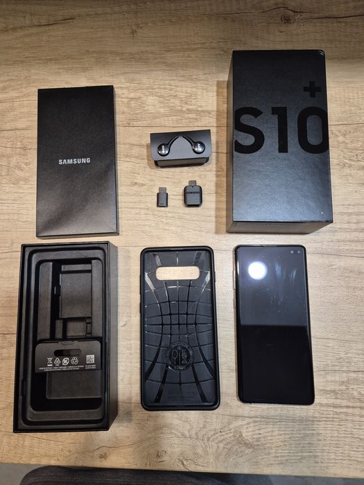 Telefon samsung s10+ czarny