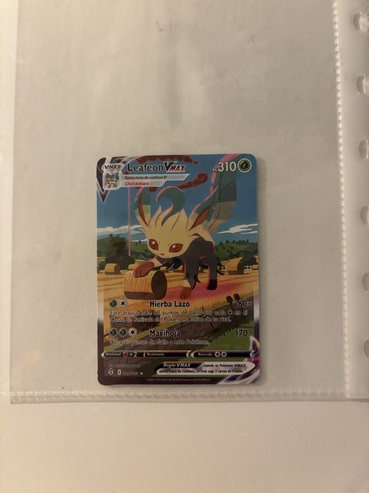 Carta Pokémon LeafeonVMAX 205/203