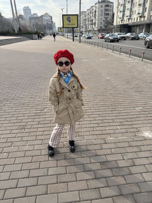 Стильник Образ на дівчинку!Пальто+берет
