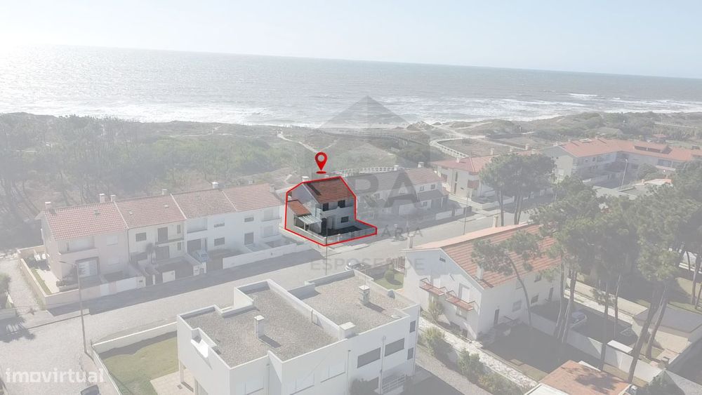 Moradia T3 com 3 frentes - Vista Mar, 1ªlinha