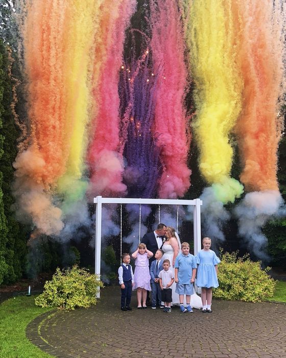 Ciężki dym | Fontanny iskier | Wybuchające balony | Miny dymne