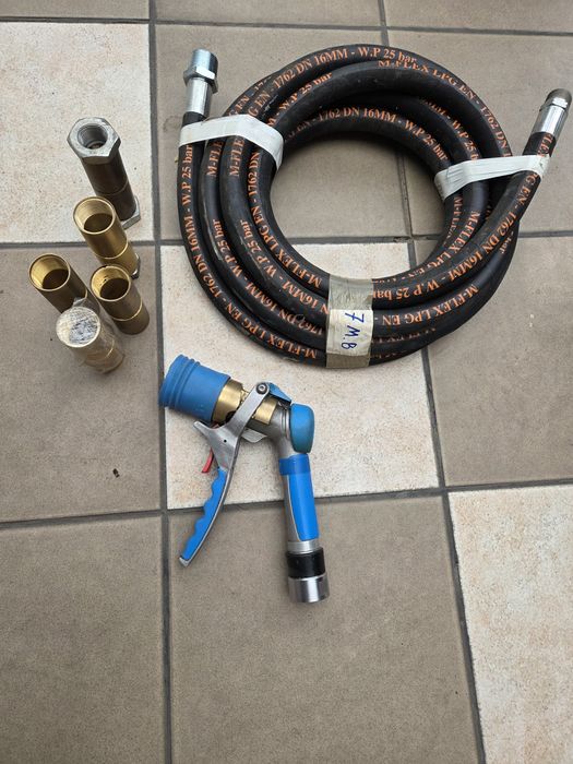 Pistolet LPG + wąż+ tuleje