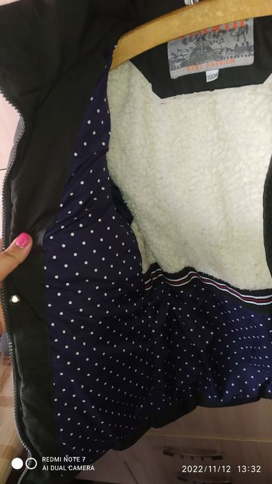 Зимова куртка на зріст 116.