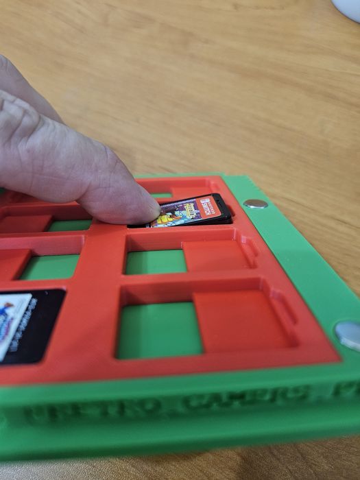 Cartucho Gameboy porta jogos switch 3D