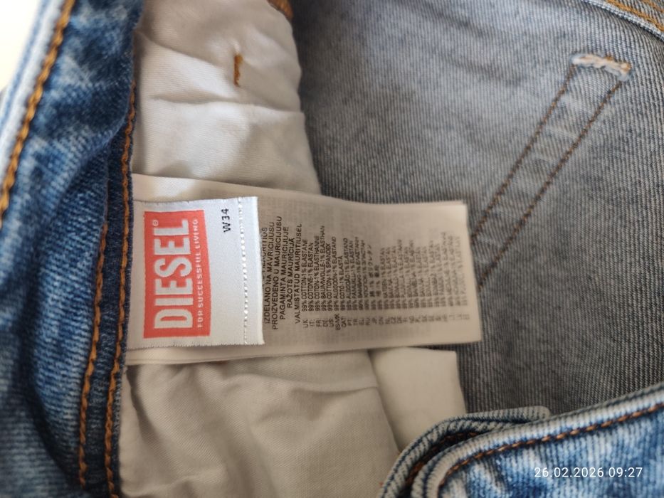 Diesel jeans spodnie Nowe