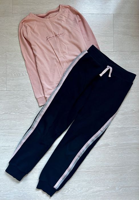 Теплі штани і реглан 6-8 років