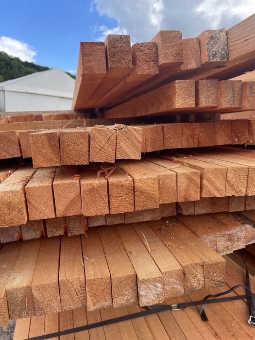 Łata sosnowa impregnowana 4x5,5 cm impregnatem ogniowym lub miedziowym