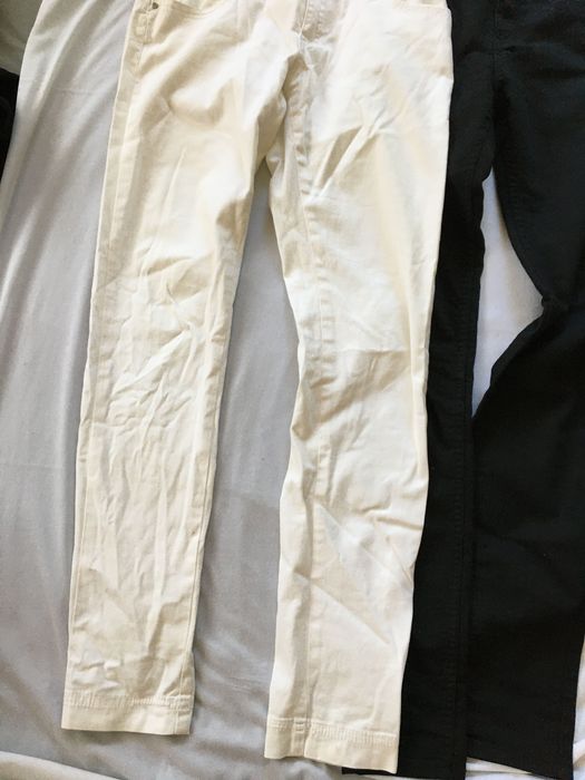 H&M xs, 34, Rurki czarne i białe