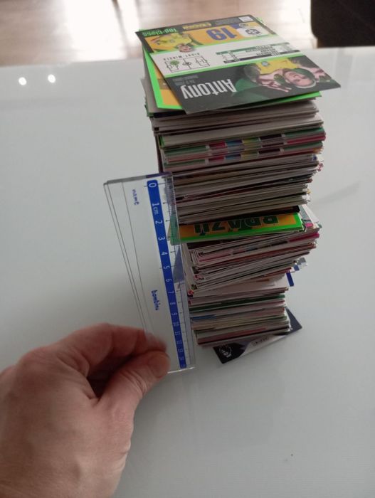 Karty piłkarzy, FIFA, match attax, adrenalyn, 480 szt.