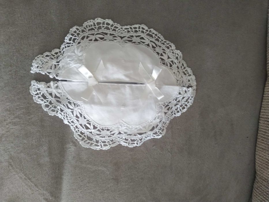 Bolsa rendada para lenços papel, nova