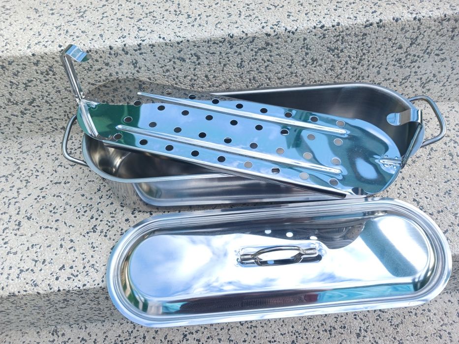 Tacho para cozer peixe em inox novo nunca usado