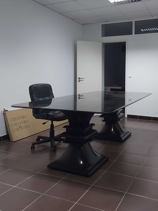 Mesa de Vidro Moderna 1,20 x 2,60 m