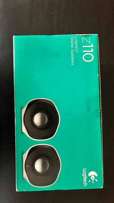Colunas Logitech Z110