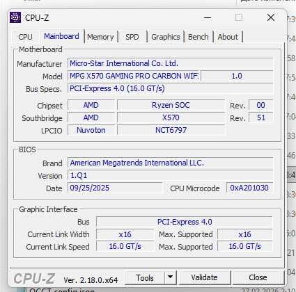 Материнская плата MSI MPG X570 Gaming Pro Carbon WiFi AM4
