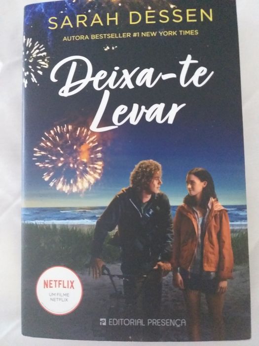 Livro Deixa te Levar (Editora Presença/ de sarah dessen/netflix)