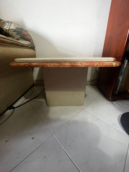 Mesa quadrada mármore