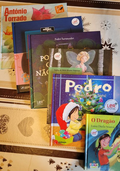 Livros infante juvenis (LER+)