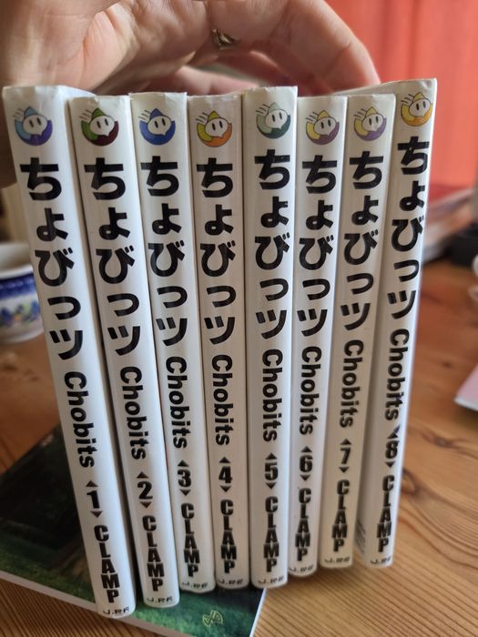 Chobits. Clamp.  1-8. Manga