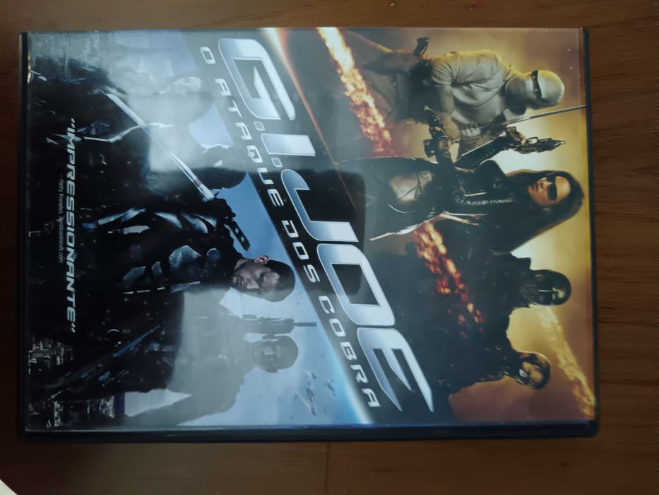 filme dvd original - g i joe -  o ataque dos cobra