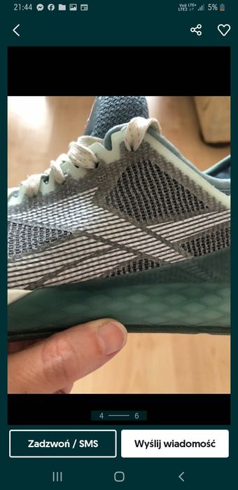 Reebok CrossFit Nano 9 adidasy rozm.38.5/39 podeszwa żelowa