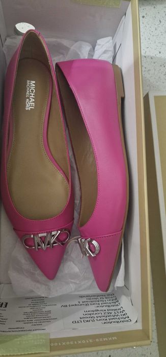 Sapato Rosa Michael kors novos