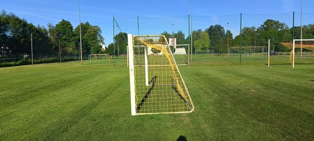 Bramka do piłki nożnej aluminiowa 5x2 PRZENOŚNA TYP 2