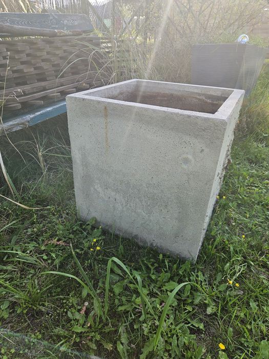 Donice betonowe 50x50x50 ogrodowe TRANSPORT GRATIS