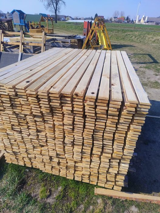 Deska Tarasowa Ryflowana Gładka 19x96 240cm