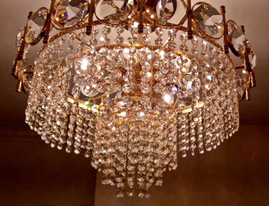 Candeeiro de teto /Lustre cristal