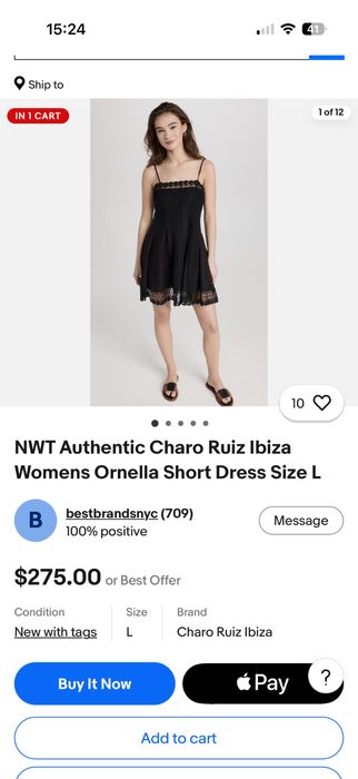 Оригинал платье charo ruiz chanel ace ttswtrs