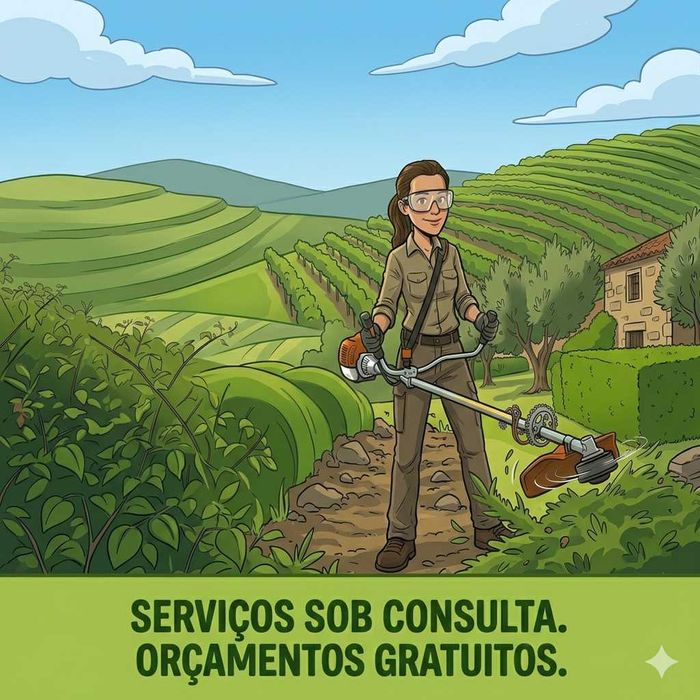 Serviços de Jardinagem e Limpeza de Terrenos