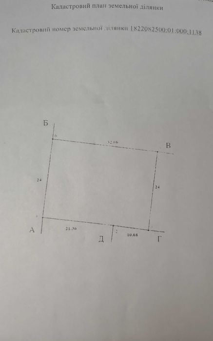 Продам земельну ділянку
