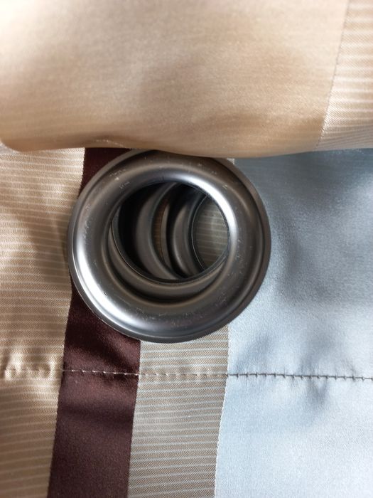 Conjunto de 2 cortinados e 1 almofada