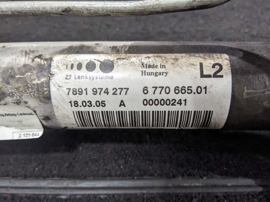 Рулевая рульова рейка Mini Cooper R56 07-14, Mini Cooper R50 00-06