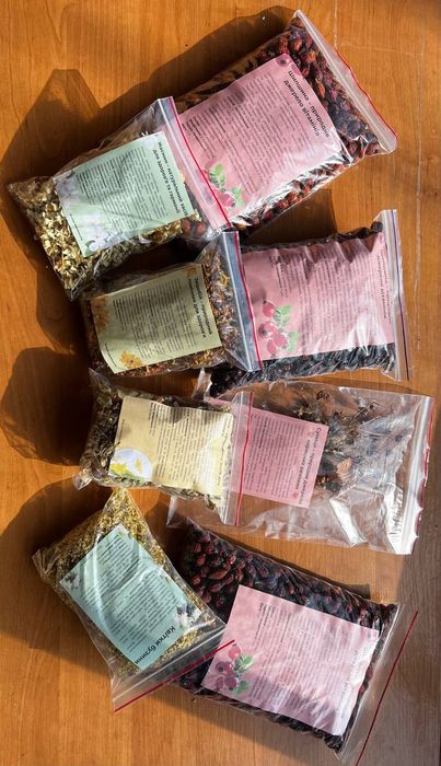 Продам сушені трави, шипшина