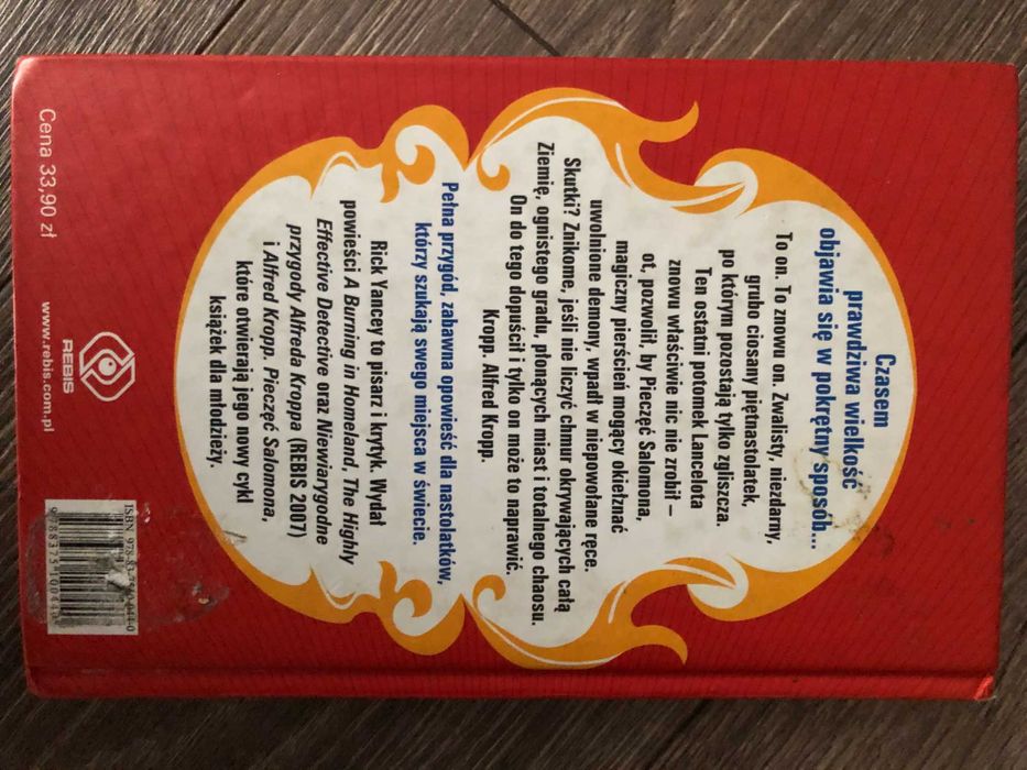 Alfred Kropp Pieczęć Salomona Rick Yancey