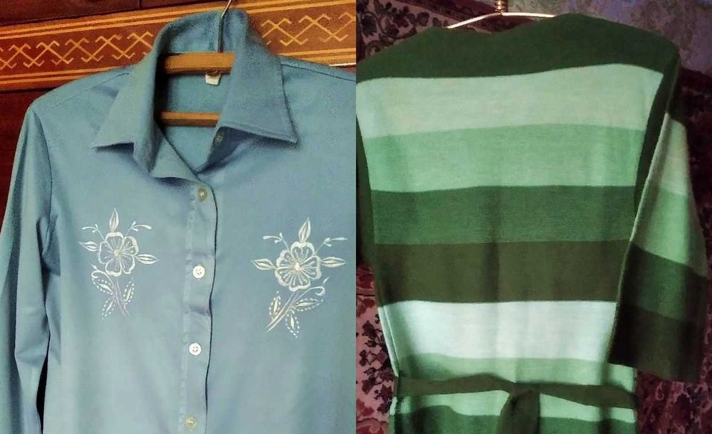 Женские свитера, трикотажные  кофты  и шерстяные брюки