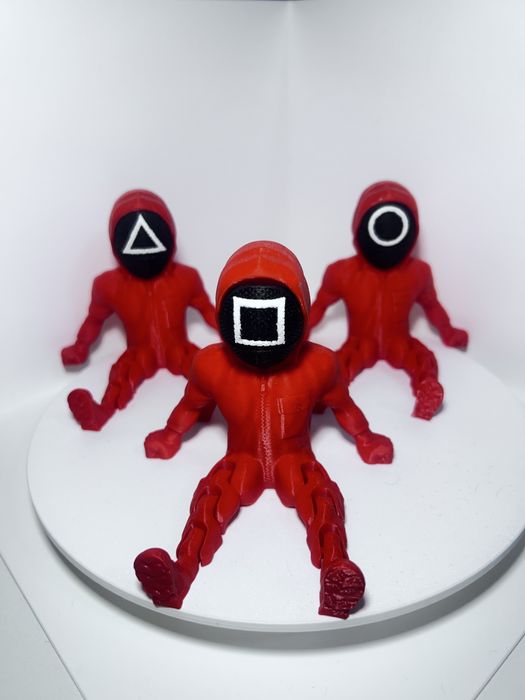 Figurki z squid game