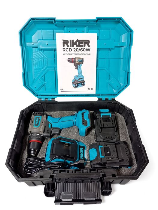 Шуруповерт акумуляторний RCD 20/60W RIKER