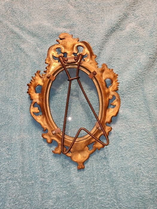 Ramki owalne, mosiężne