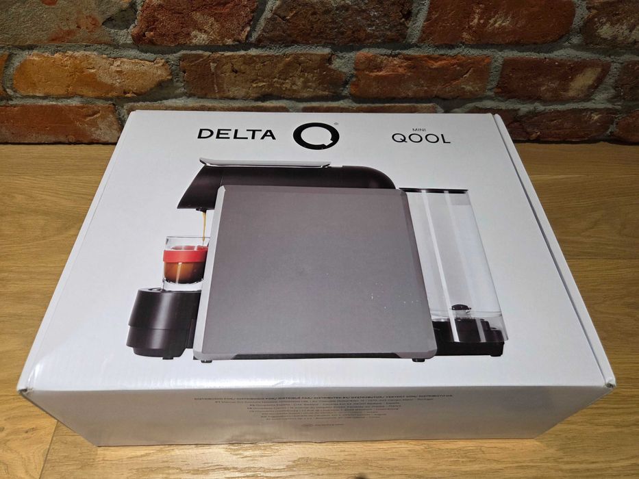 Nowy ekspres do kawy kapsułkowy Delta Q MiniQool Szary DeltaQ