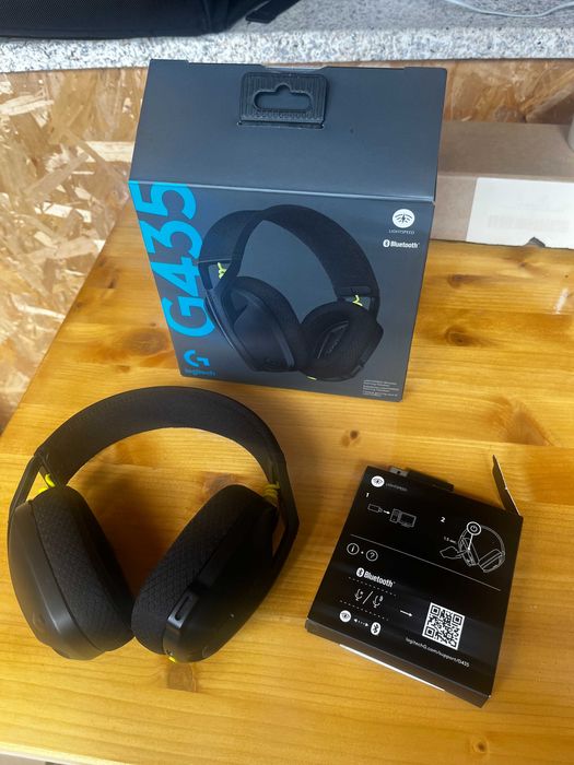 Logitech G435 Auriculares Wireless Gaming com caixa e garantia