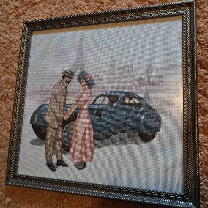 Картина вышитая крестиком