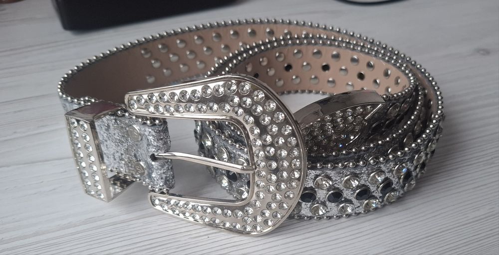 Ремінь зі стразами у2к