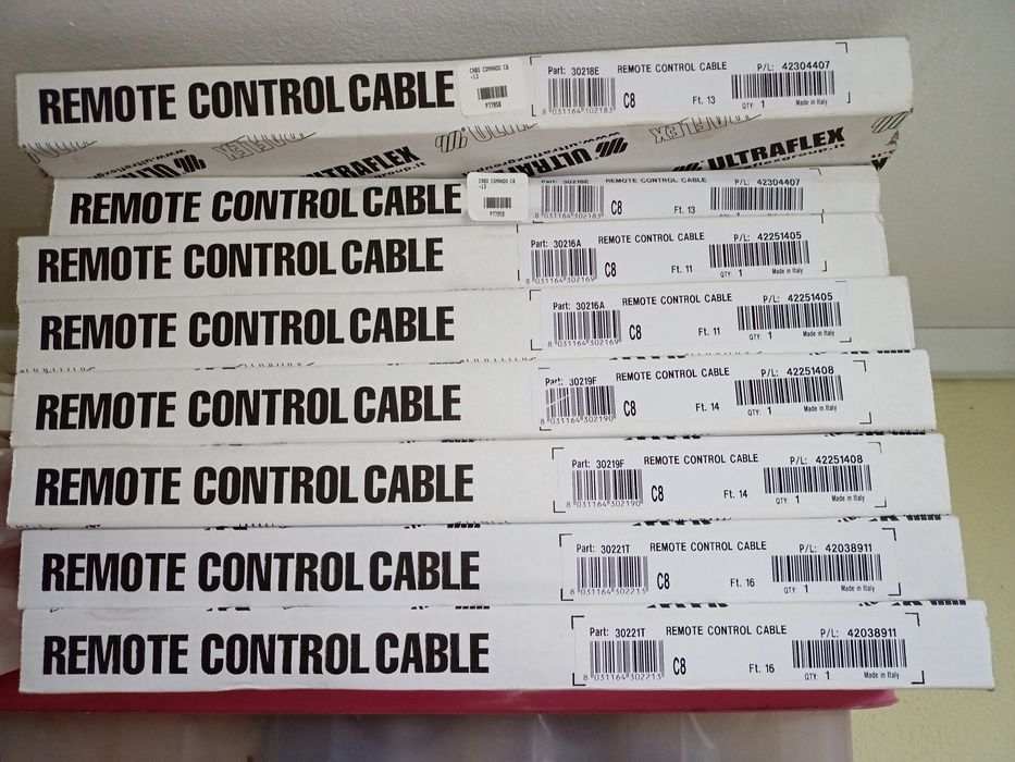 Cabos de Comando Novos ou Usados