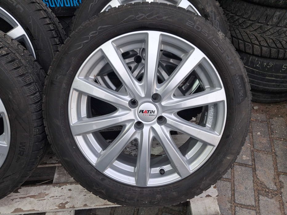 4x koła zimowe R17 4x100 Dacia Sandero Jogger Renault Captur Scenic