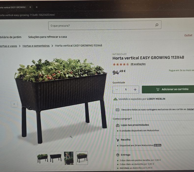 Horto vertical como novo