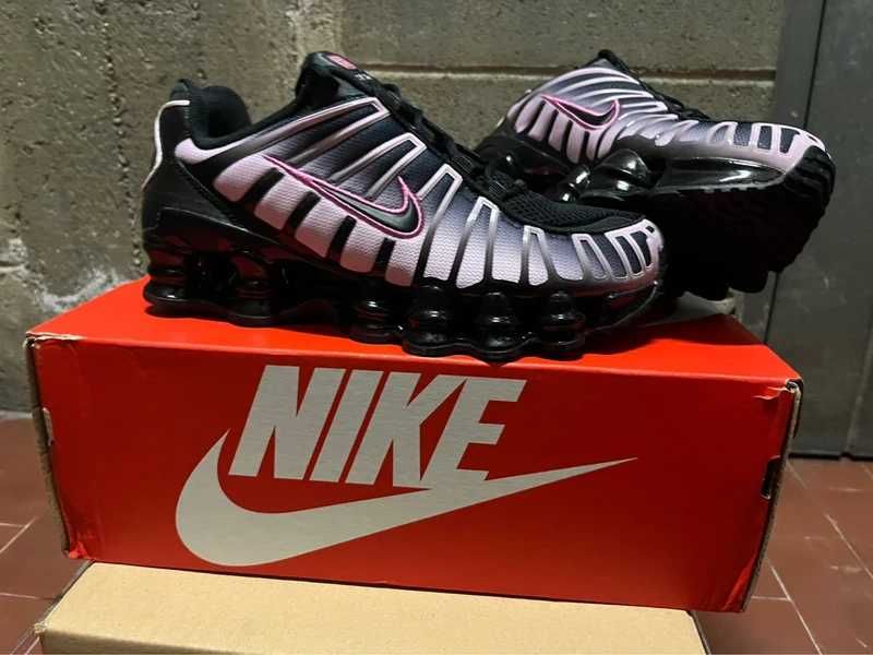 Nike Shox TL Black Playful Pink-Rozmiar 36